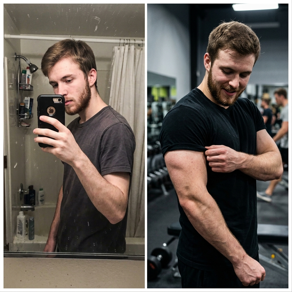 Evolução Corporal Masculina